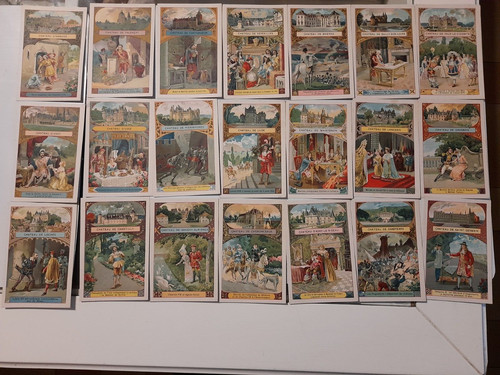 Lot chromos anciens - chromos, histoire