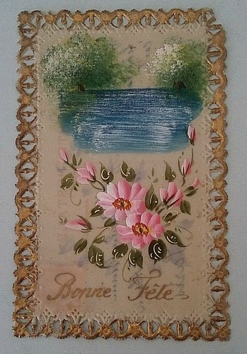 Carte postale cpa fantaisie - cpa,