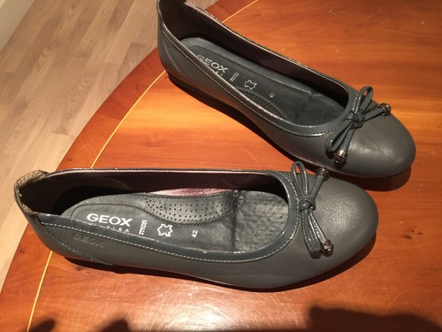 Ballerines femme cuir geox - cuir,