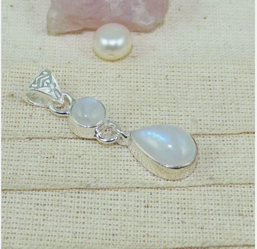 Pendentif argent sterling - en,