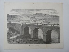 Gravure Marseille Pont des