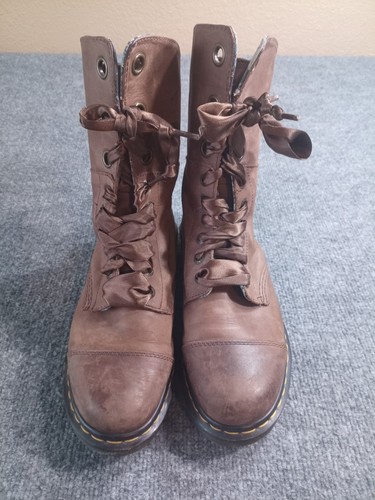 Martens triumph brown leather - brown,