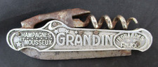 Couteau poche publicitaire Champagne Grandin vers 1900-30 knife champagne
