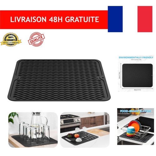 Tapis égouttoir vaisselle - Égouttoir,