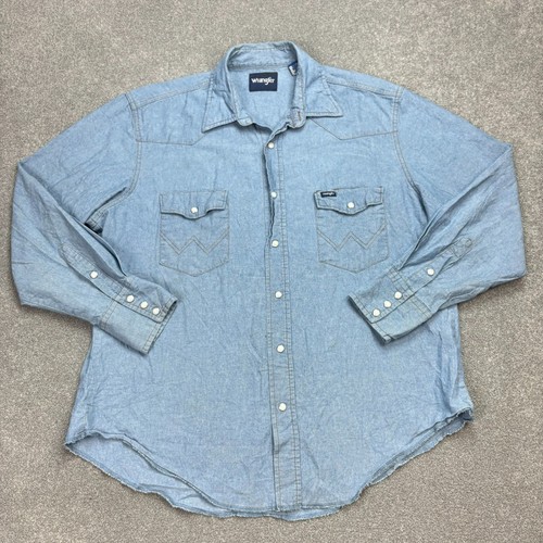 Chemise jean wrangler - en,