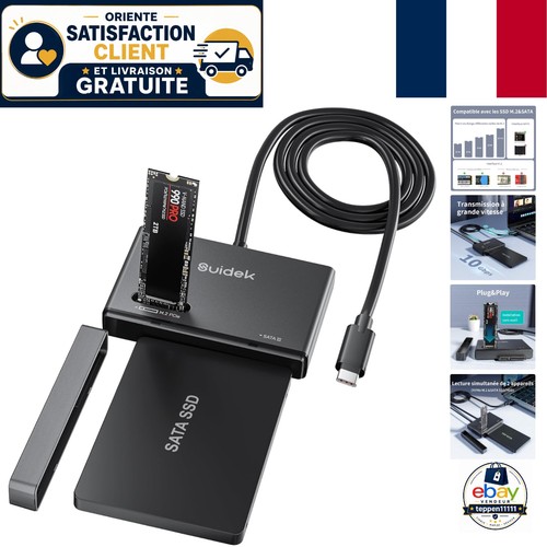 Boîtier adaptateur ssd 2 - ssd, m.2