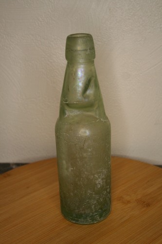 Ancienne bouteille verre - en, à