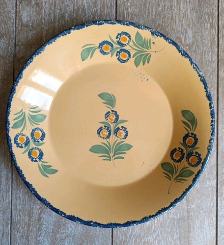 Ancienne assiette creuse - ancienne,