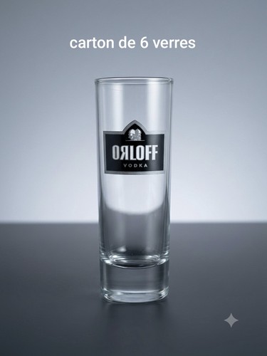 Verres vodka orlof - verres,