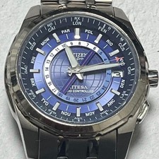 Montre bleue CITIZEN Attesa