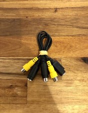 Câble audio-video mini-din 7 broche male-  mini-din 4 broche femelle-RCA Femelle