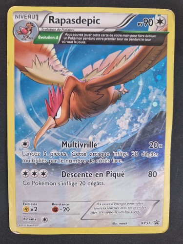 Carte pokemon rapasdepic xy57 - pokemon,