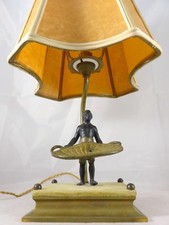 ANCIENNE LAMPE AFRICANISME