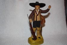 SANTON Terre cuite Pesante le  Chasseur  13cm