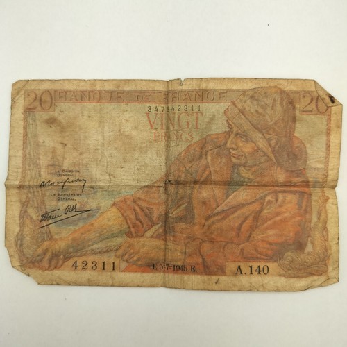 Billet france franc pecheur - billet,