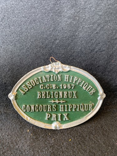 Chevaux plaque concours - chevaux,