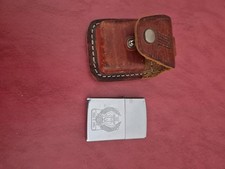 zippo briquet Harley Davidson avec son étui cuir