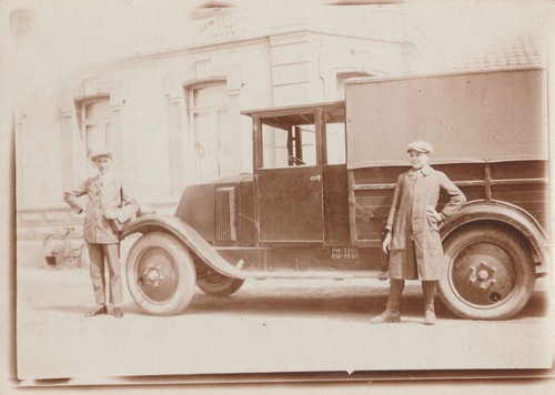 Photographie ancienne camion - photographie, ancienne: