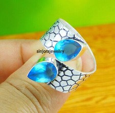 Bague faite main en argent