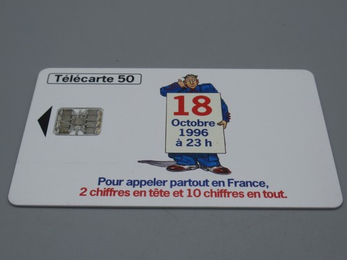 Télécarte 18 octobre - télécarte, 50