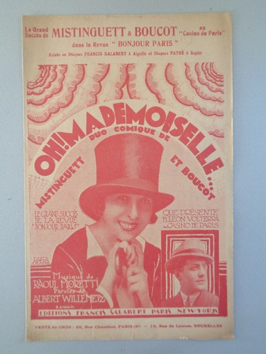 Mademoiselle mistinguett - oh,