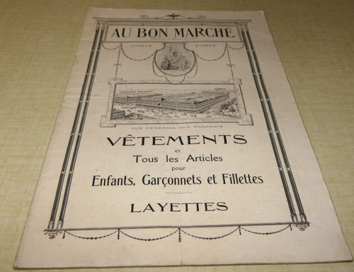 Catalogue bon marche - au,