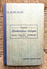 Livre Leçons d'instruction