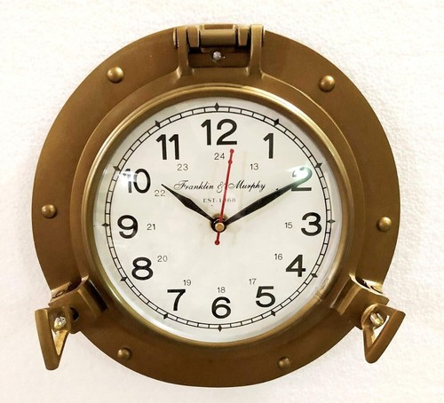 Ancienne horloge marine - , laiton