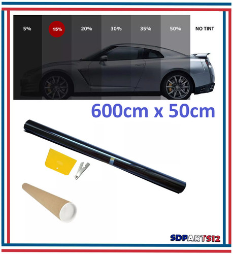 50cm film solaire noir - 50cm,