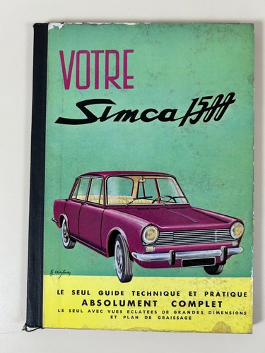 Votre simca 1500 guide - simca,