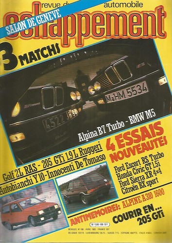 Echappement 198 alpine - alpine, a310