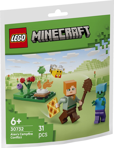 Lego 30732 alex campfire - lego, alex's
