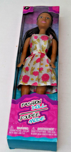 Fashion doll with pink - doll,
