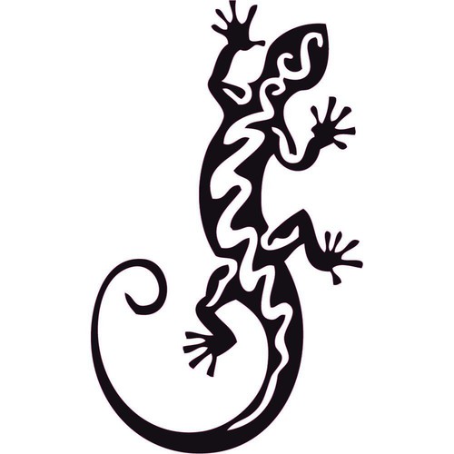 Salamandre autocollant sticker