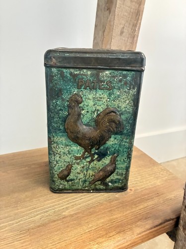 Boîte ancienne tôle - ancienne,