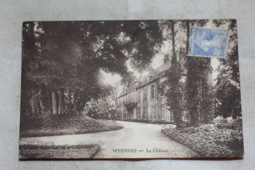 Cpa 1933 myennes le - cpa,