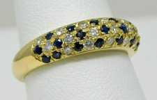18 kt Yellow Gold Pavè