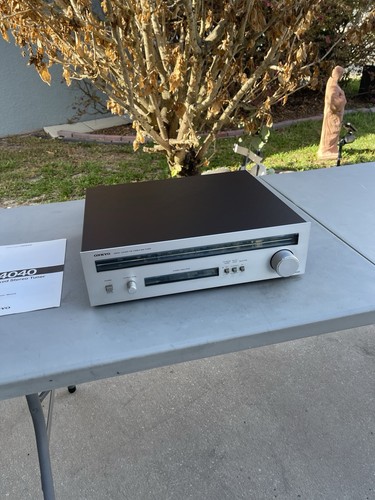 Onkyo 4040 tuner - onkyo, t-4040