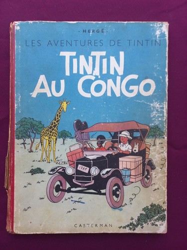 Tintin congo 1947 - b1, dr