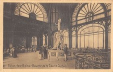 CPA 74 EVIAN LES BAINS / BUVETTE DE LA SOURCE CACHAT