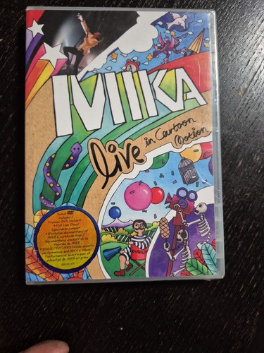 Mika live cartoon - live, in