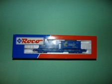 ROCO wagon kangourou + conteneurs TRANSPORTE COMBINADO RENFE 46574 NEUF
