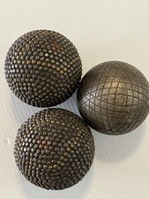 3 Antique French Boule Iron