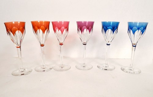 Verres vin rhin cristal - 6,