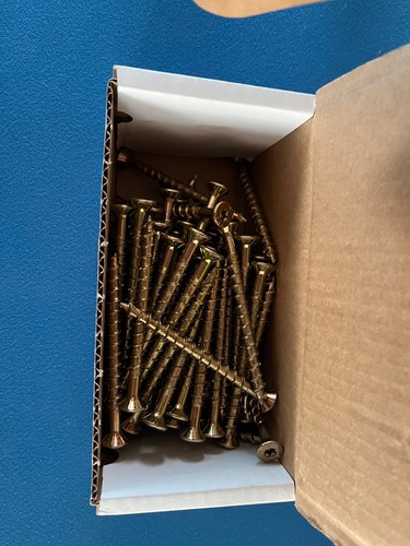 Boite 100 vis bois 8x100 - de, à