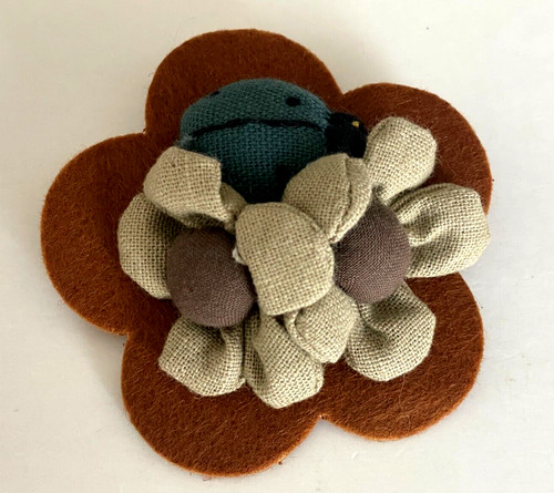 Superbe broche fleur - broche,