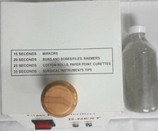 Stérilisateur dentaire portable avec perles de verre bouteille instrument de ...