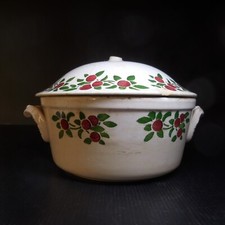 Faïence soupière HBCM W