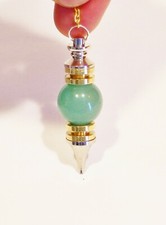 * PENDULE JADE VERT   4