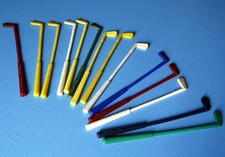 14 Touilleurs Club de Golf Publicitaire MARTINI on the Rocks Déco Vintage Bistro